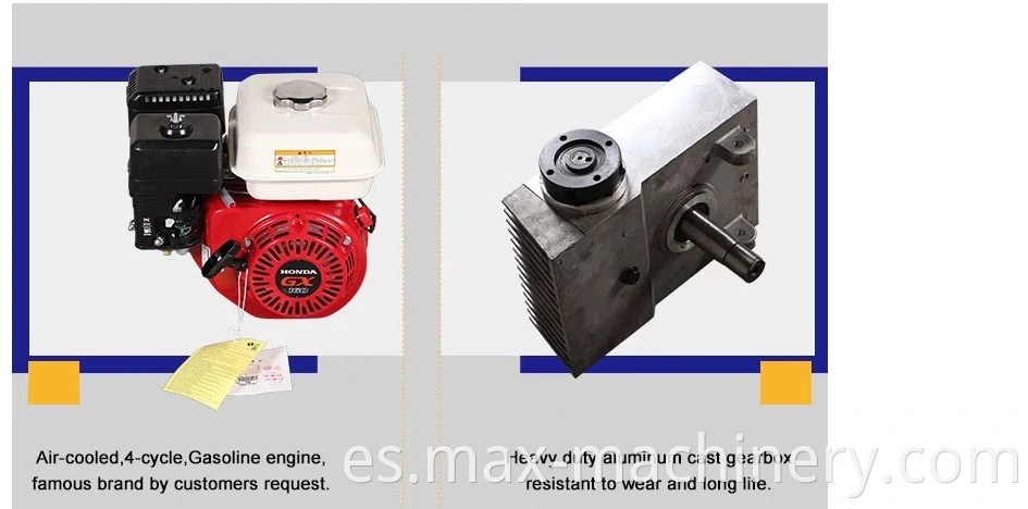 Tipo pesado Potencia Totel 46 ′ ′ Máquina de hormigón de hormigue